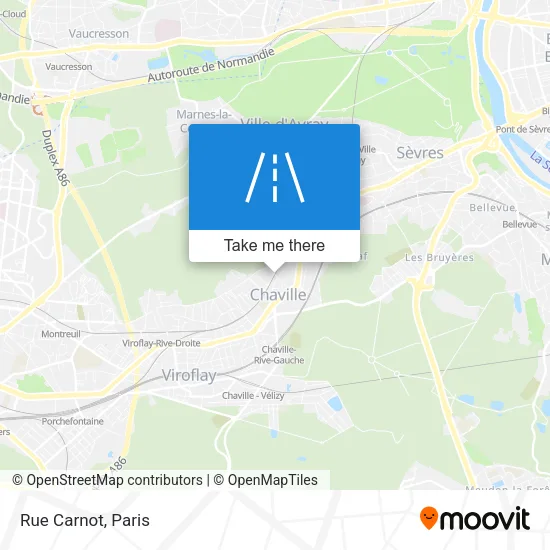 Rue Carnot map