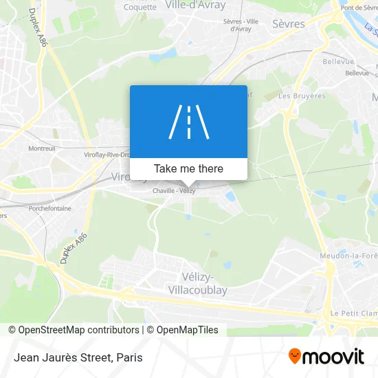 Rue Jean Jaurès map