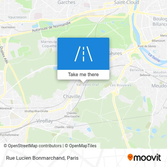 Rue Lucien Bonmarchand map