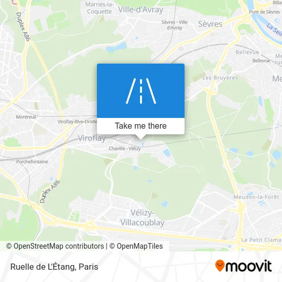 Ruelle de L'Étang map