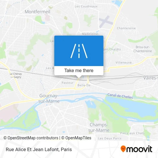 Rue Alice Et Jean Lafont map