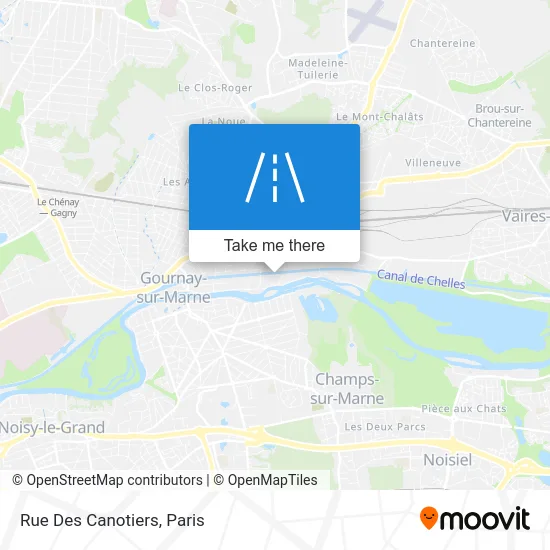 Rue Des Canotiers map