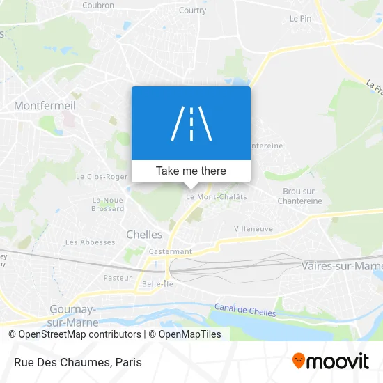 Rue Des Chaumes map