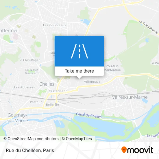 Rue du Chelléen map