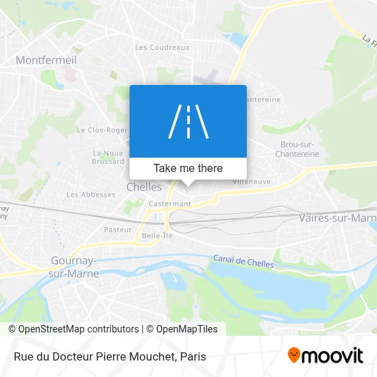 Rue du Docteur Pierre Mouchet map