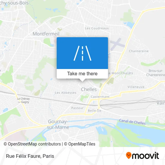Rue Félix Faure map