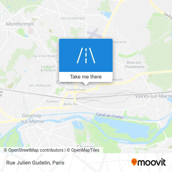 Rue Julien Gudelin map