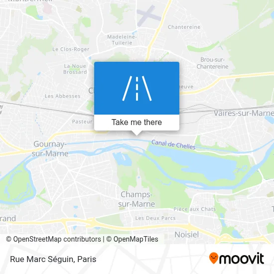 Rue Marc Séguin map