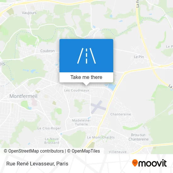 Rue René Levasseur map