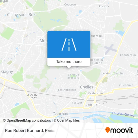 Rue Robert Bonnard map