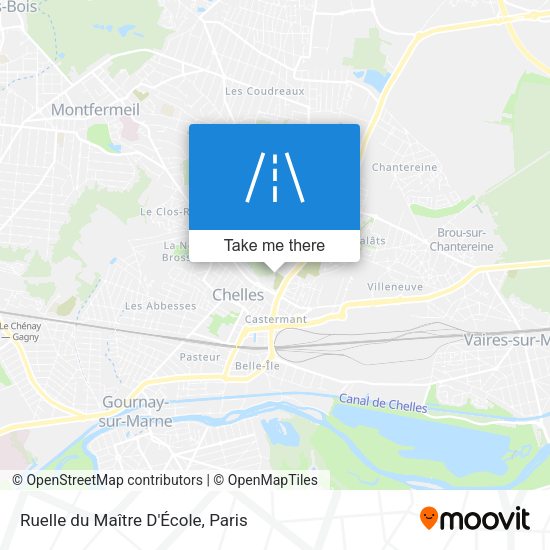Ruelle du Maître D'École map