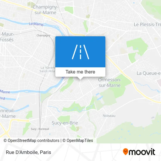 Rue D'Amboile map