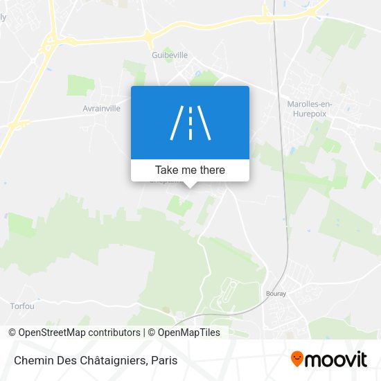 Chemin Des Châtaigniers map