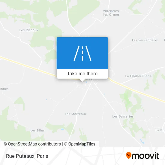 Rue Puteaux map