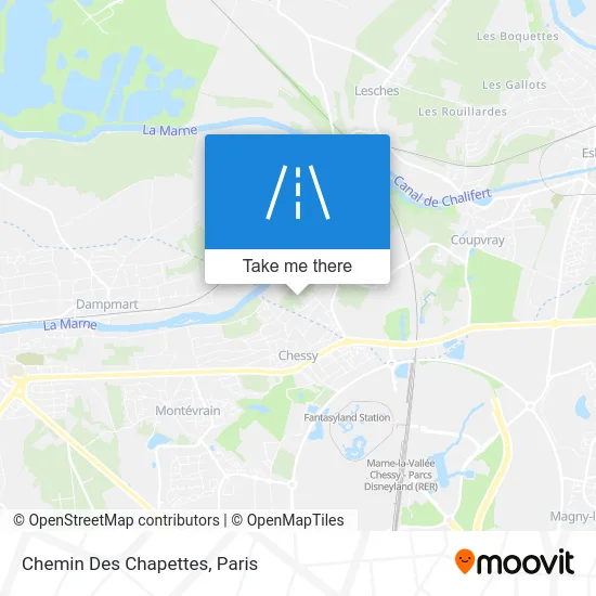 Chemin Des Chapettes map