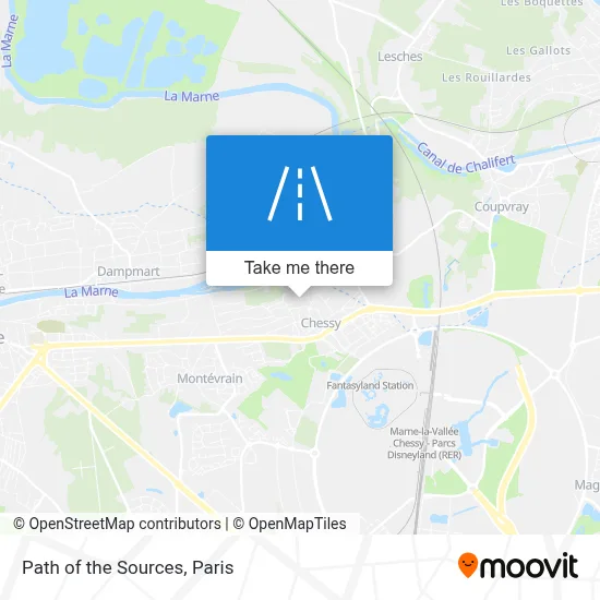 Chemin Des Sources map
