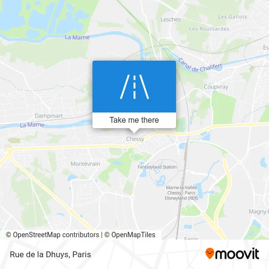 Rue de la Dhuys map