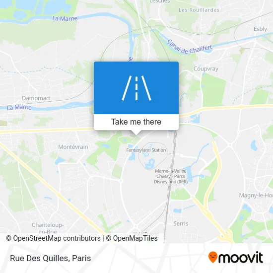 Rue Des Quilles map