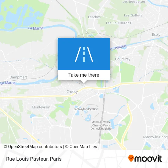Rue Louis Pasteur map