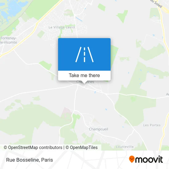 Rue Bosseline map