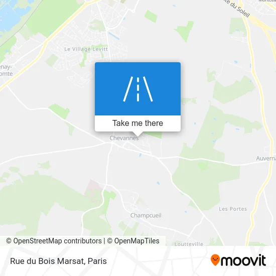 Rue du Bois Marsat map