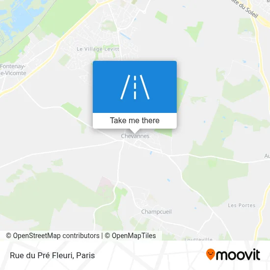 Rue du Pré Fleuri map