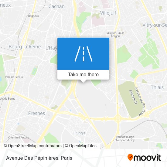 Avenue Des Pépinières map