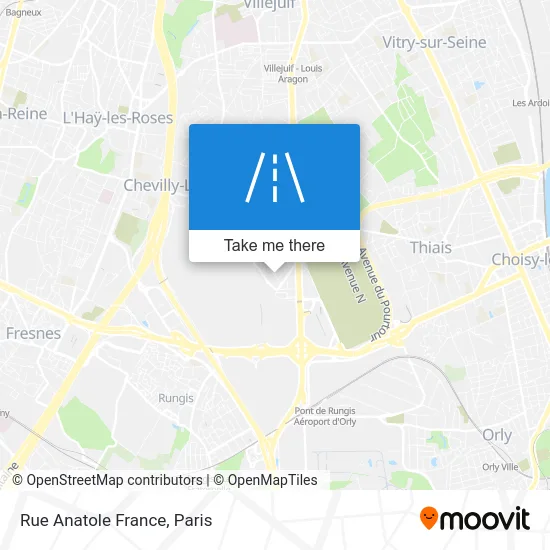 Rue Anatole France map