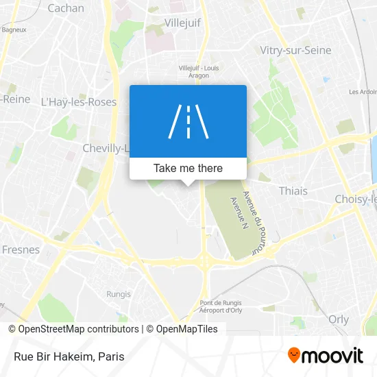 Rue Bir Hakeim map