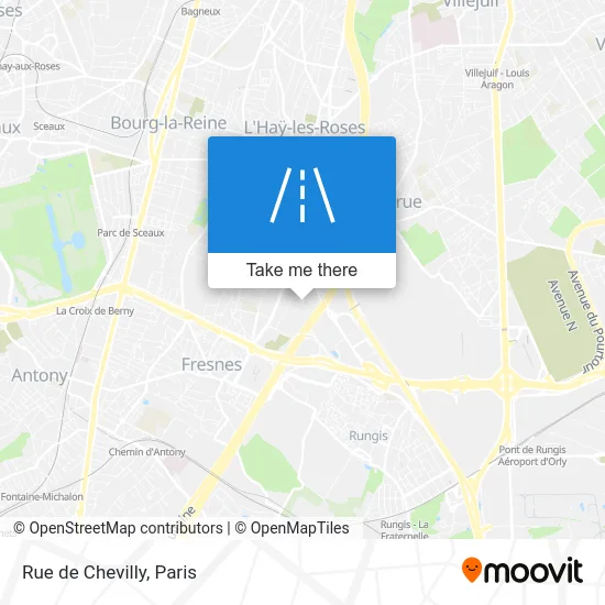 Rue de Chevilly map