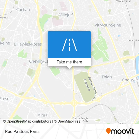 Rue Pasteur map
