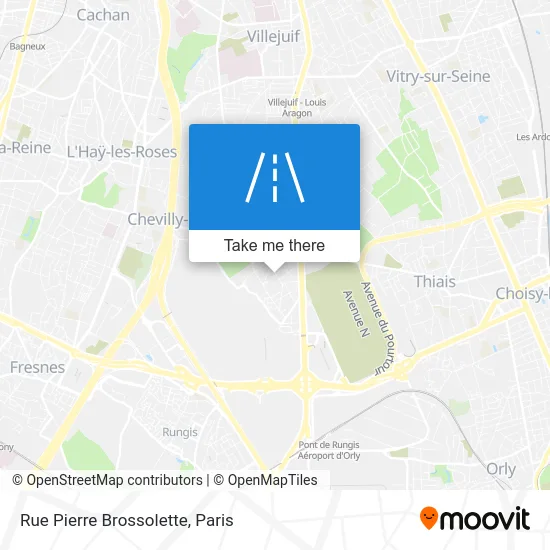Rue Pierre Brossolette map
