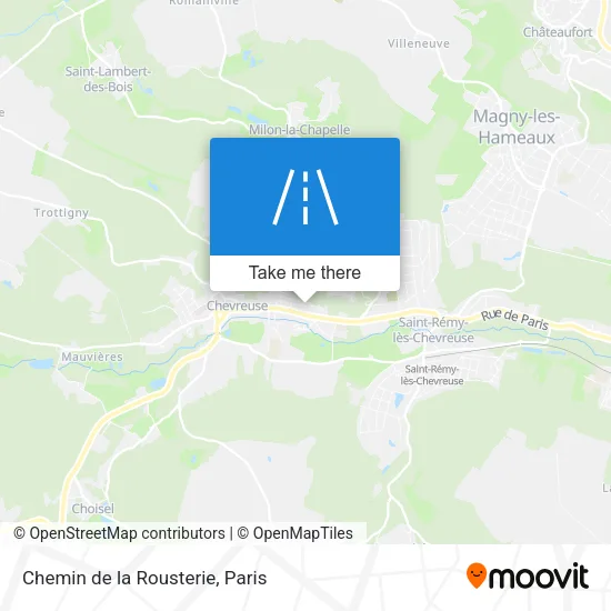 Chemin de la Rousterie map