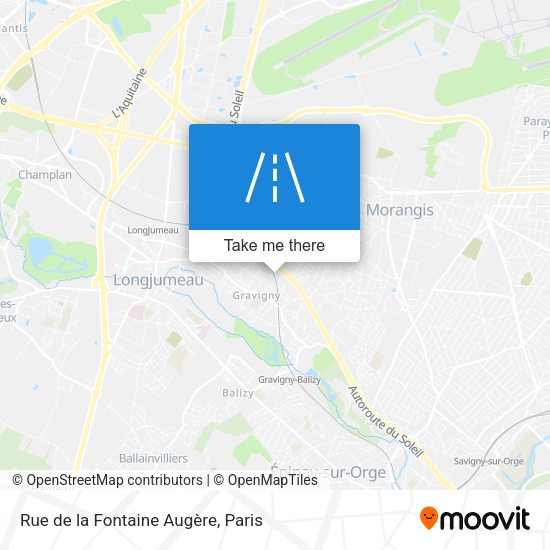 Rue de la Fontaine Augère map