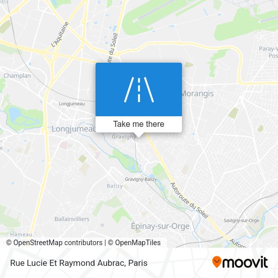 Rue Lucie Et Raymond Aubrac map
