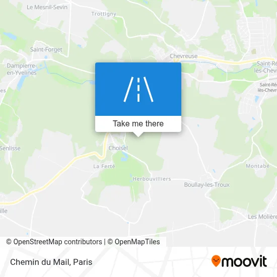 Chemin du Mail map