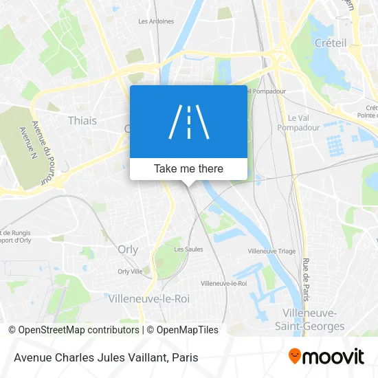 Avenue Charles Jules Vaillant map