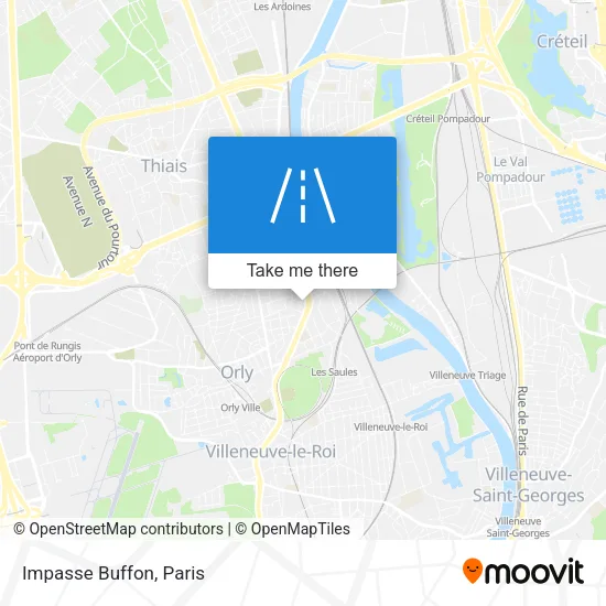 Impasse Buffon map