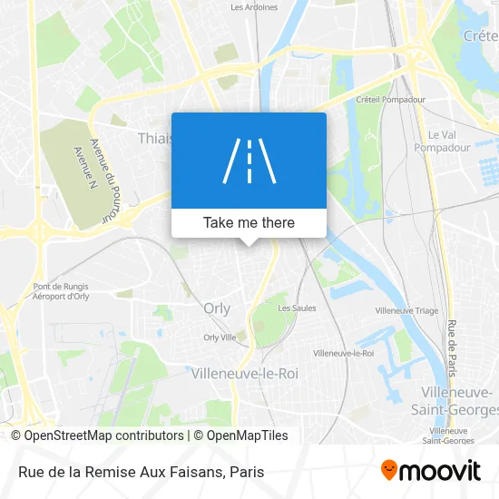 Rue de la Remise Aux Faisans map