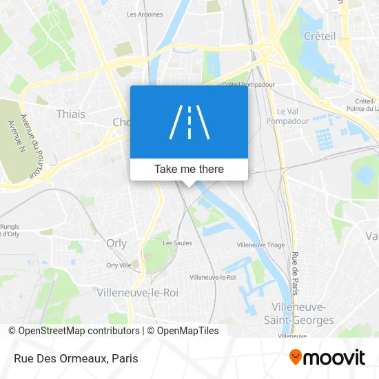 Rue Des Ormeaux map