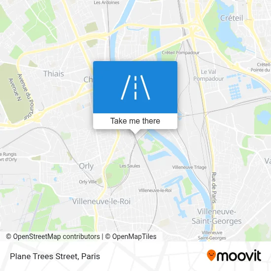 Rue Des Platanes map