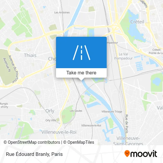 Rue Édouard Branly map