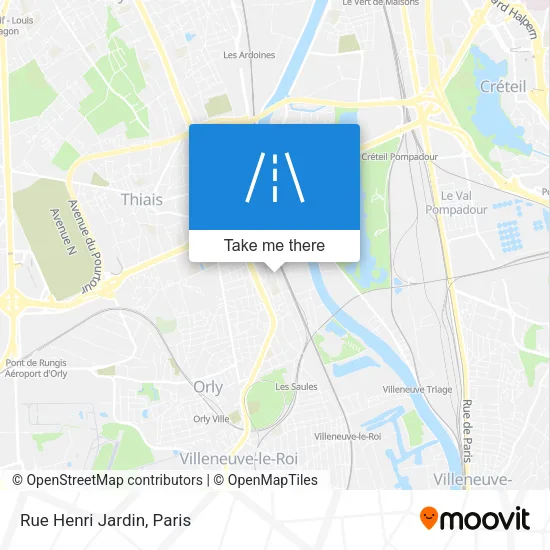 Rue Henri Jardin map