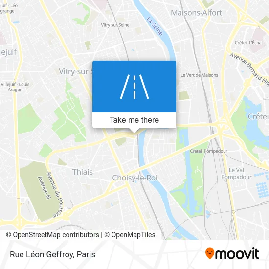 Rue Léon Geffroy map