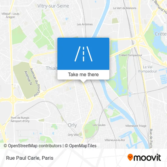 Rue Paul Carle map