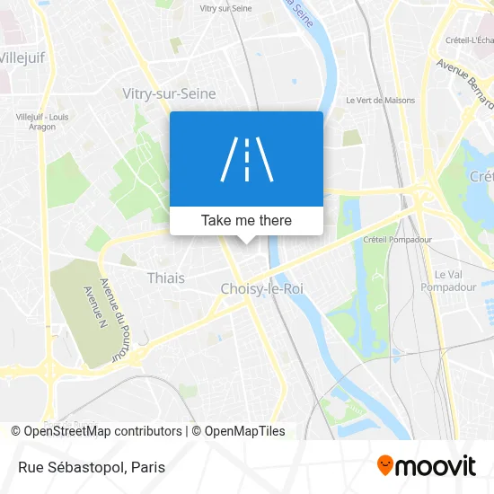 Rue Sébastopol map