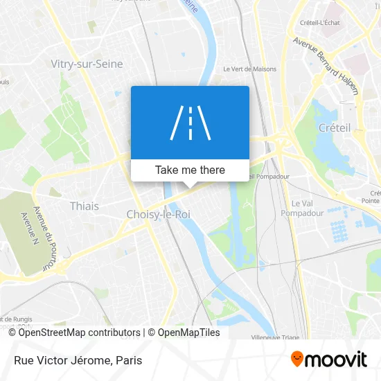 Rue Victor Jérome map