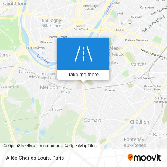 Allée Charles Louis map