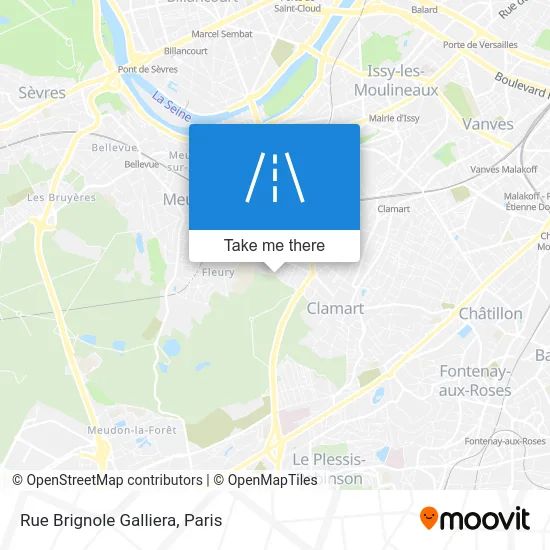 Rue Brignole Galliera map