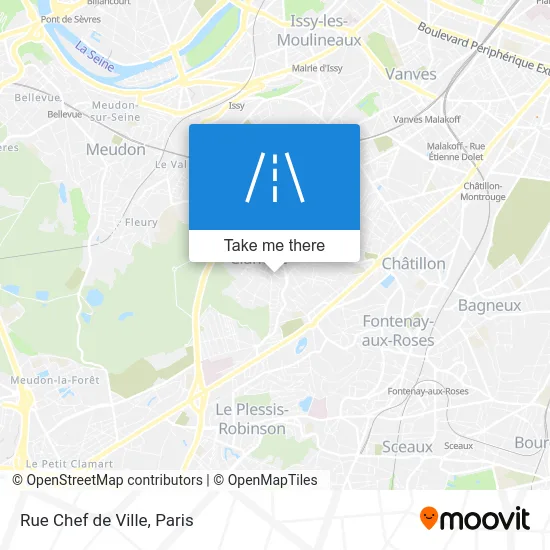 Rue Chef de Ville map